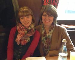 Katrin und Frau Dr. H&ouml;hl