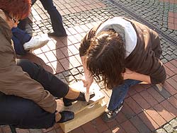 Schuhe putzen